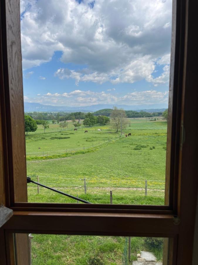 La Maison Des Commis Morestel Exteriör bild